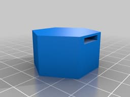 Remix Fake nut with internal magnet and keeper. 3d model