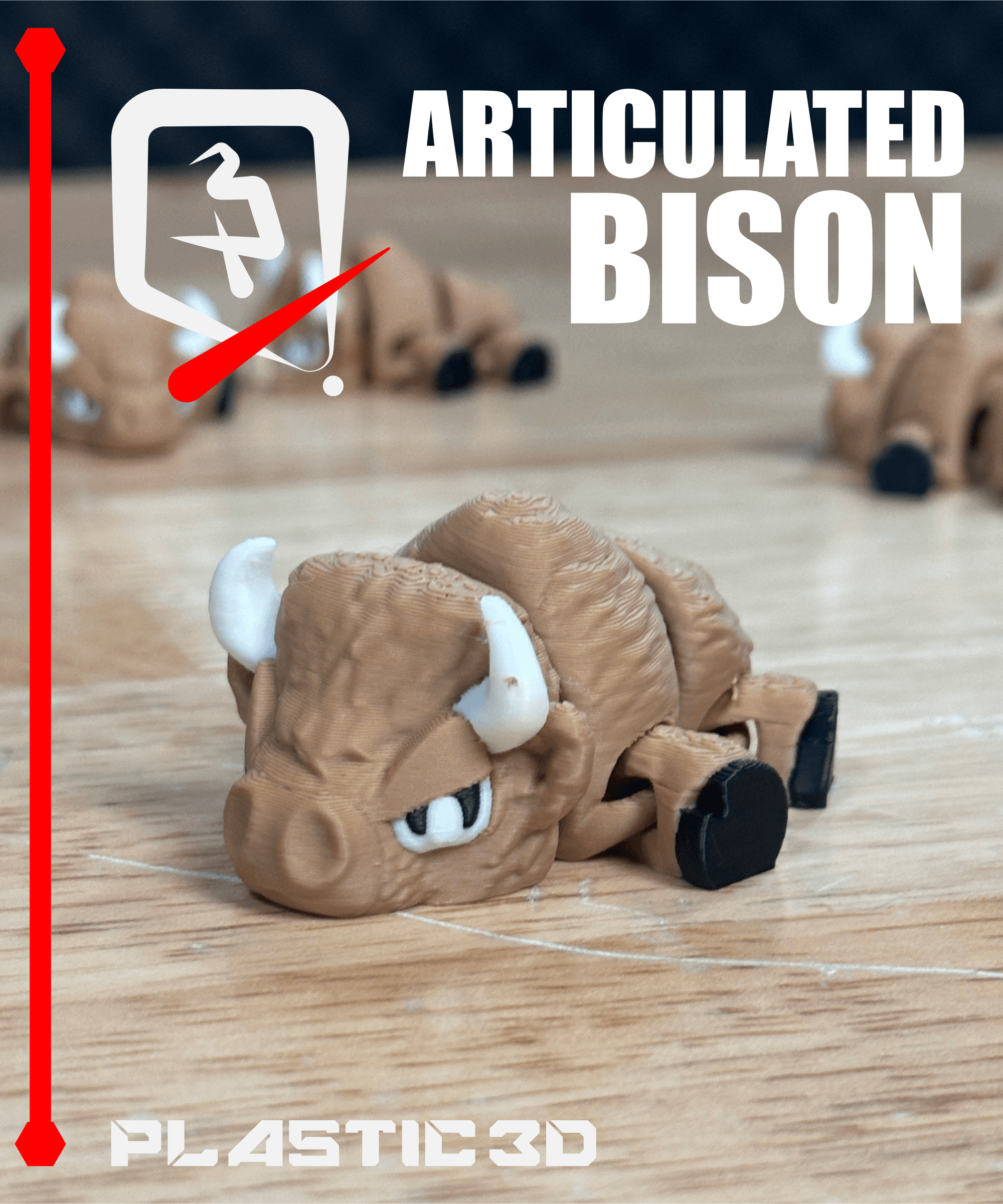 Articulated Bison — The Tundra Traveler 3d model