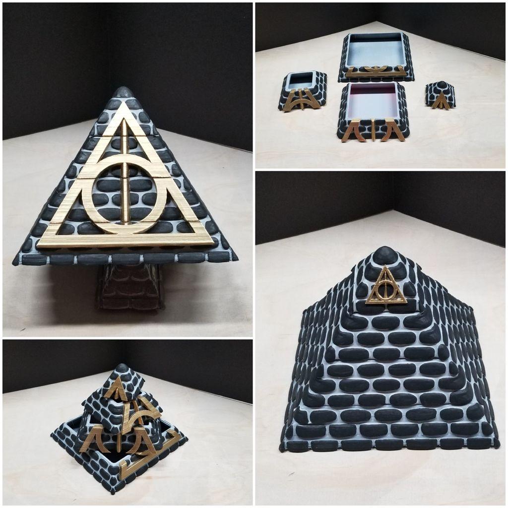 Harry Potter Pyramid with a Chamber of Secrets 3d model