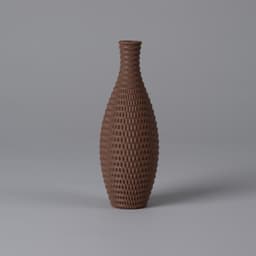 Vase LUZI - Geometric Design Vase 3d model