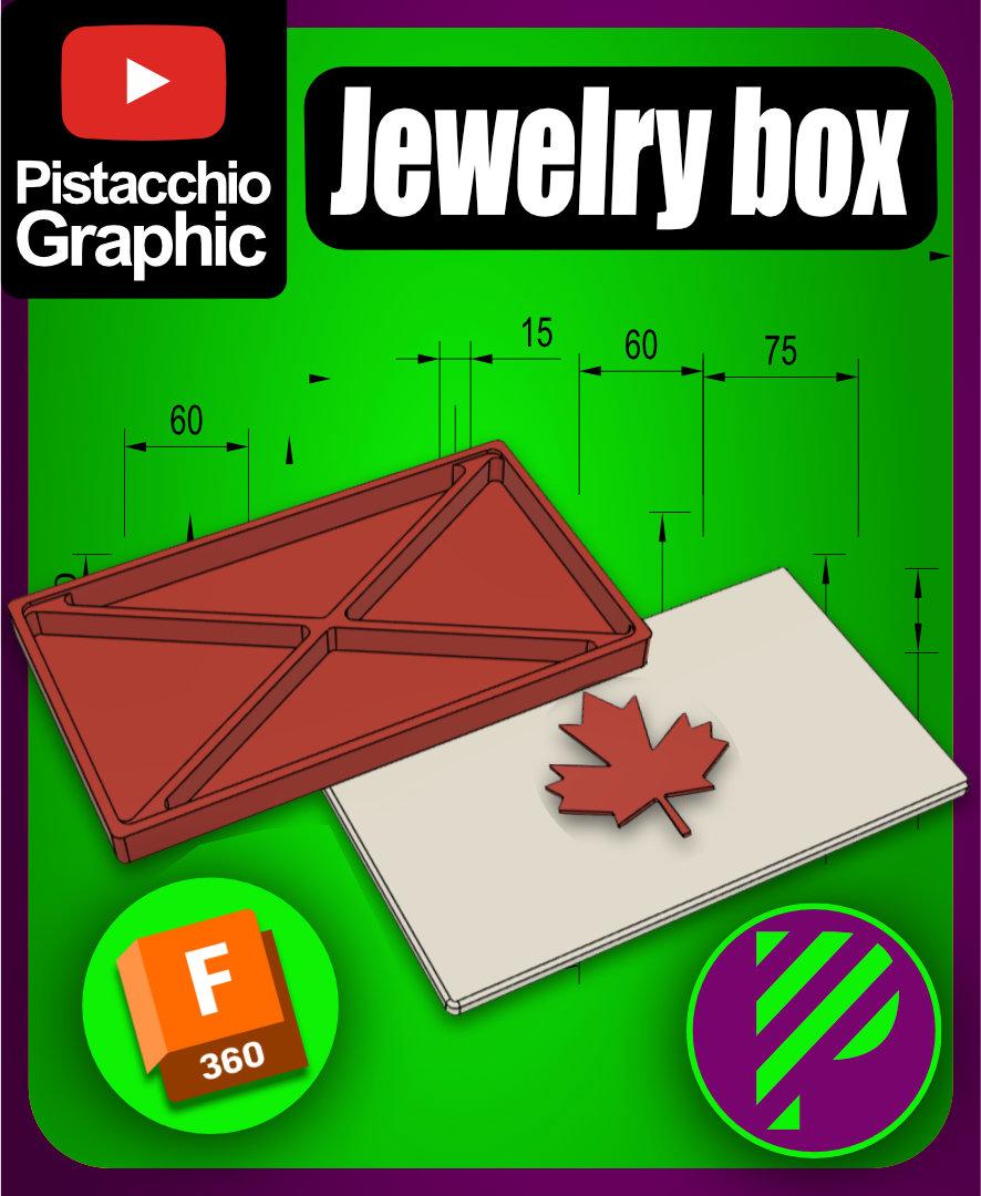 #84 Jewerly Box | Fusion | Pistacchio Graphic 3d model