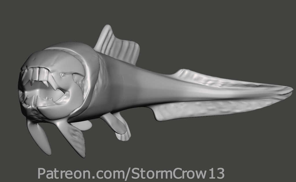 Dunkleosteus 3d model
