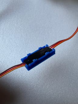 Servo locking clip 3d model