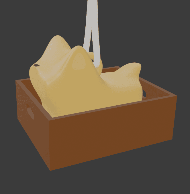 Bog the Box Dog 3d model
