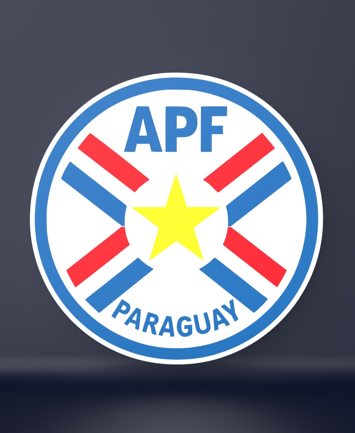 Paraguay National Team - LED Strip compatible 3d model