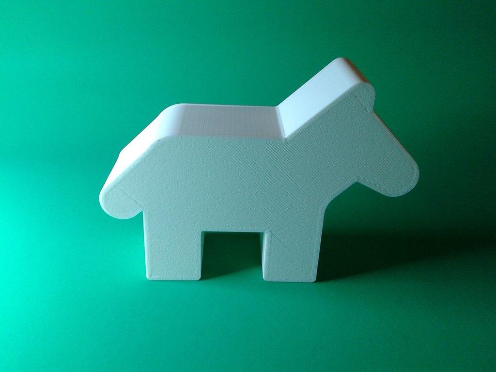 Horse, nestable box (v1) 3d model