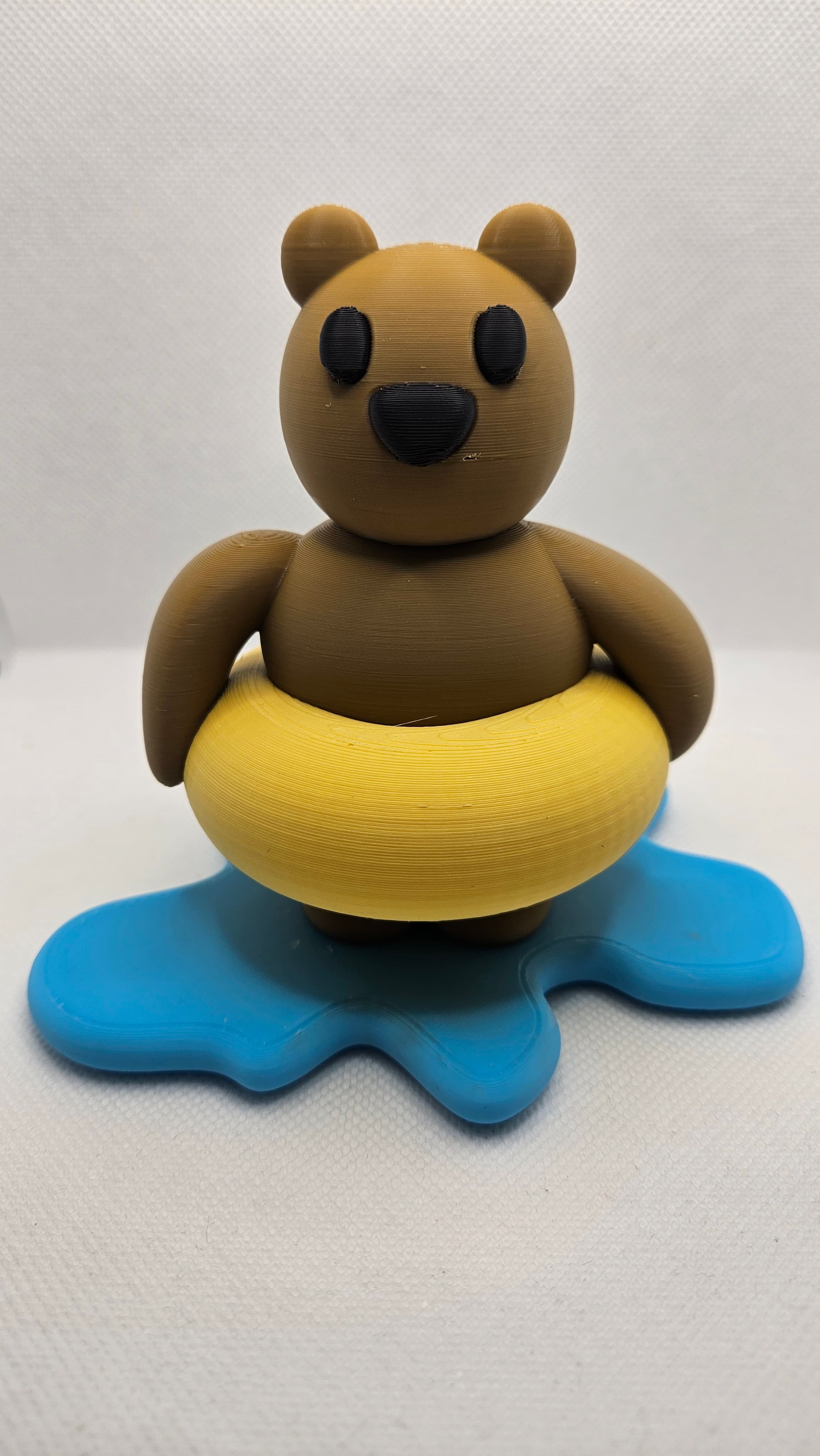 Swim Bear 3d model