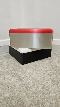3 in 1 Game Box : Chess,Tic Tac Toe and Connect 4 3d model