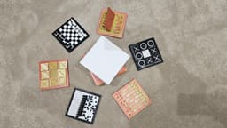3 in 1 Game Box : Chess,Tic Tac Toe and Connect 4 3d model