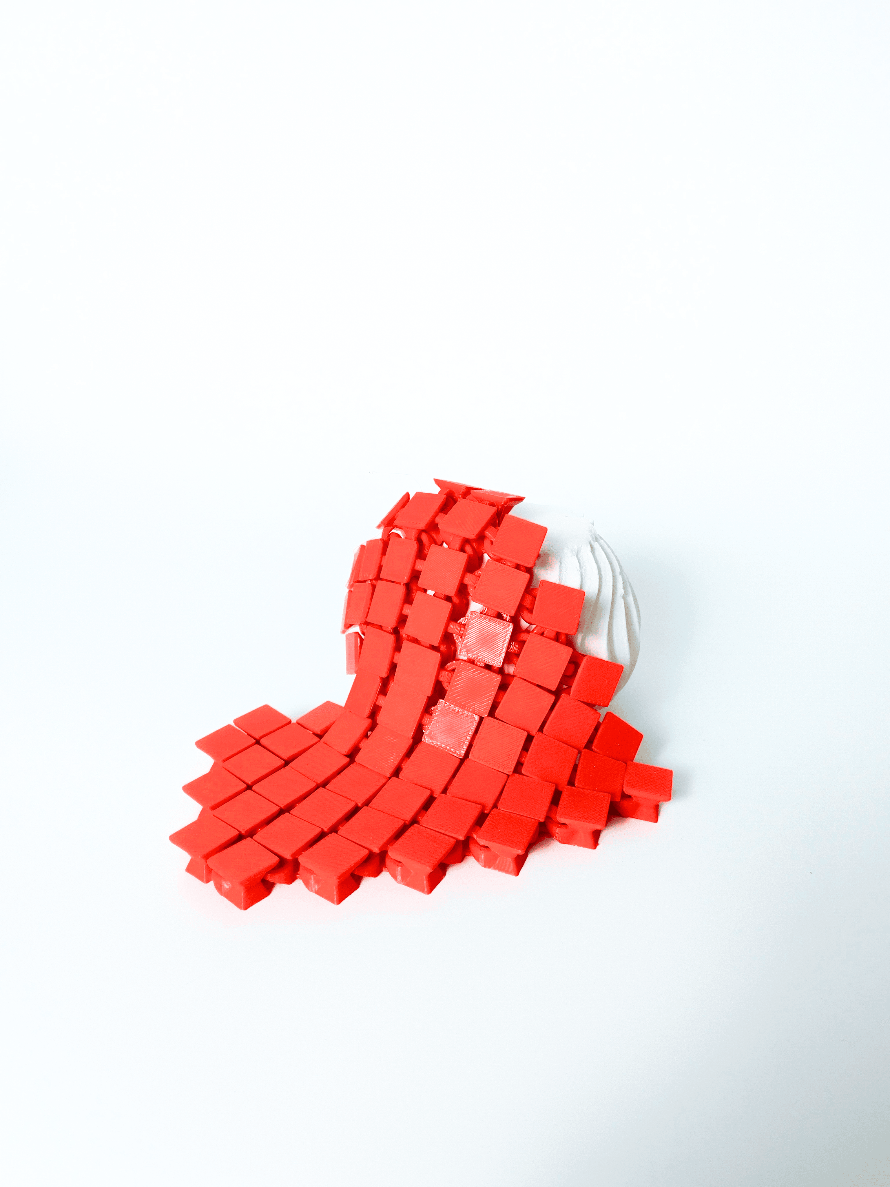 A Heart of Modern Design – Fabric Heart Sculpture 3d model