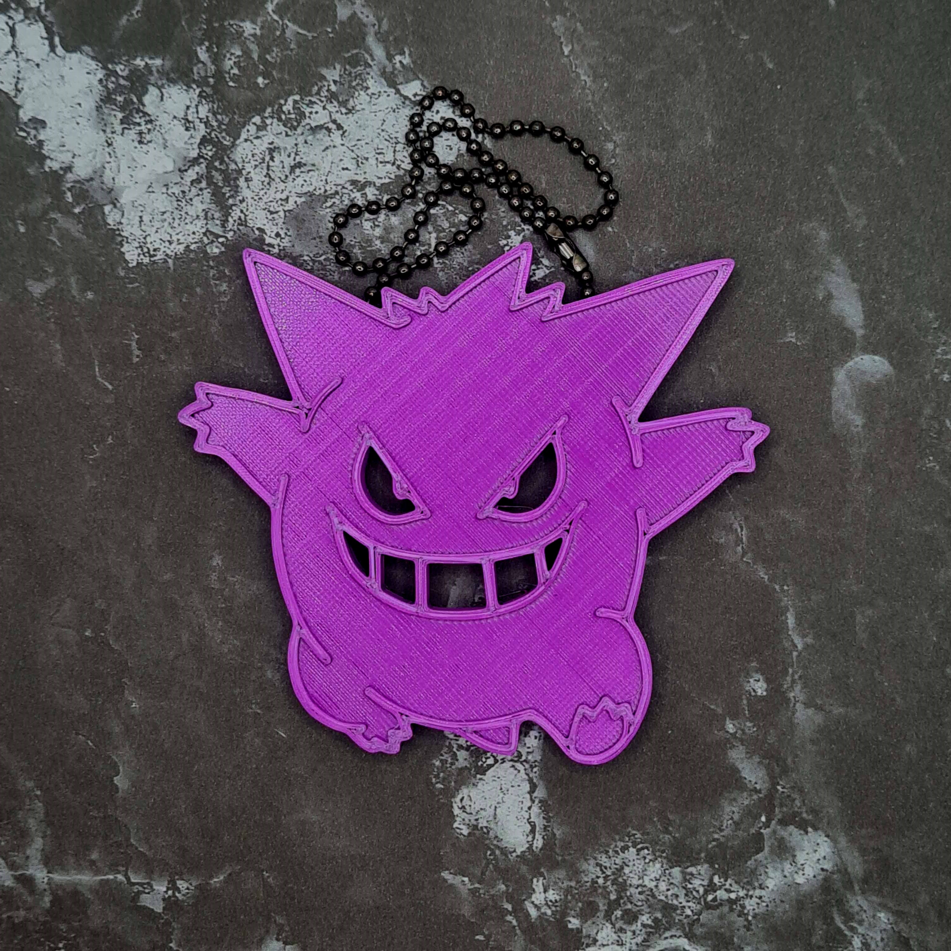 Gengar Charm (hollow) 3d model