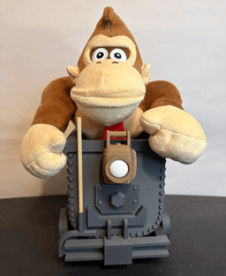 Donkey Kong Country Mine Cart 3d model