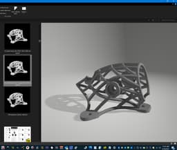 1S Optimized Canopy 3inch Toothpick/Babytooth 3d model