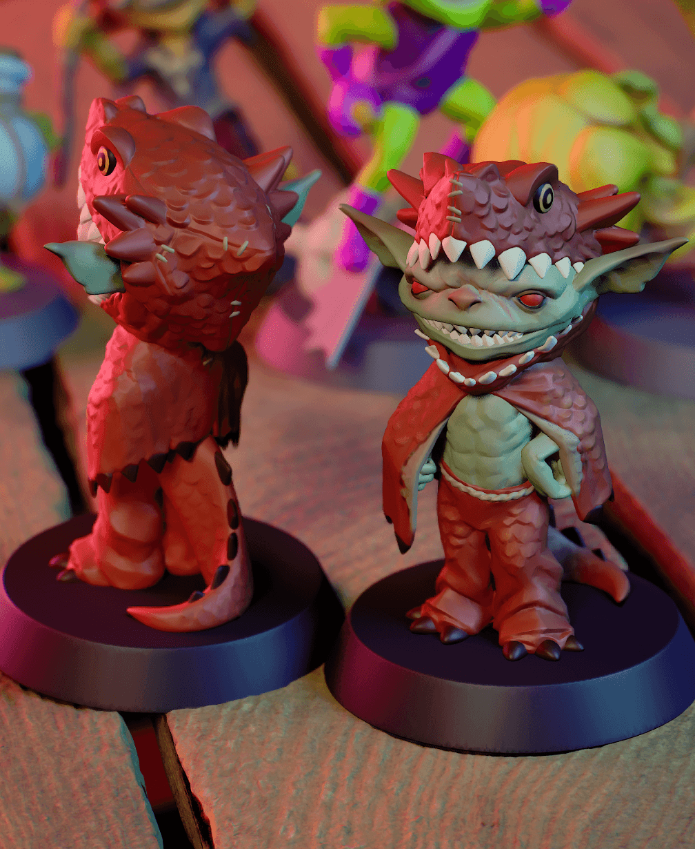 Gobzilla the costumed Goblin 3d model