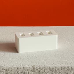 USB holder with 4 slots 3d model