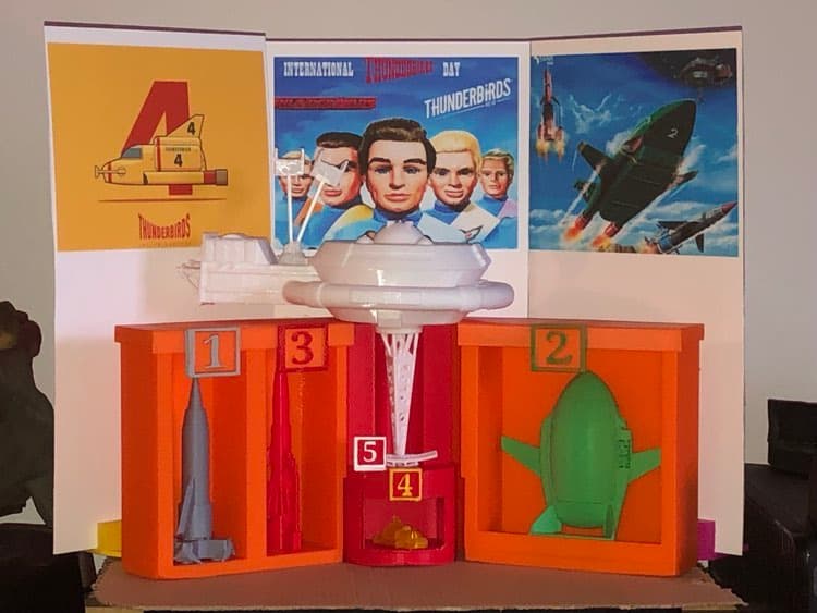 Thunderbirds Display System 3d model