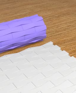 Collection Amethyst | Concrete Blocks 009 | Polymer Clay Seamless Texture Roller 3d model