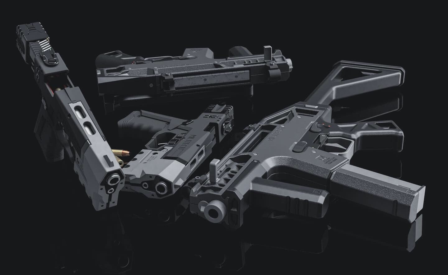 CYBERPUNK 2077 M221 Saragota 3d model