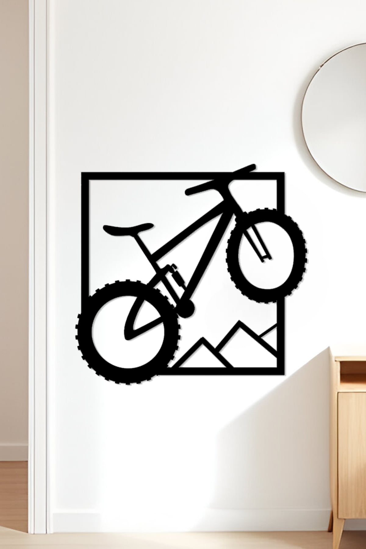 Bike Wall Art, Wall Decor, Home Decor 3d model