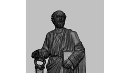 Saint Simon Zealot 3D Scanning STL Printable 3d model