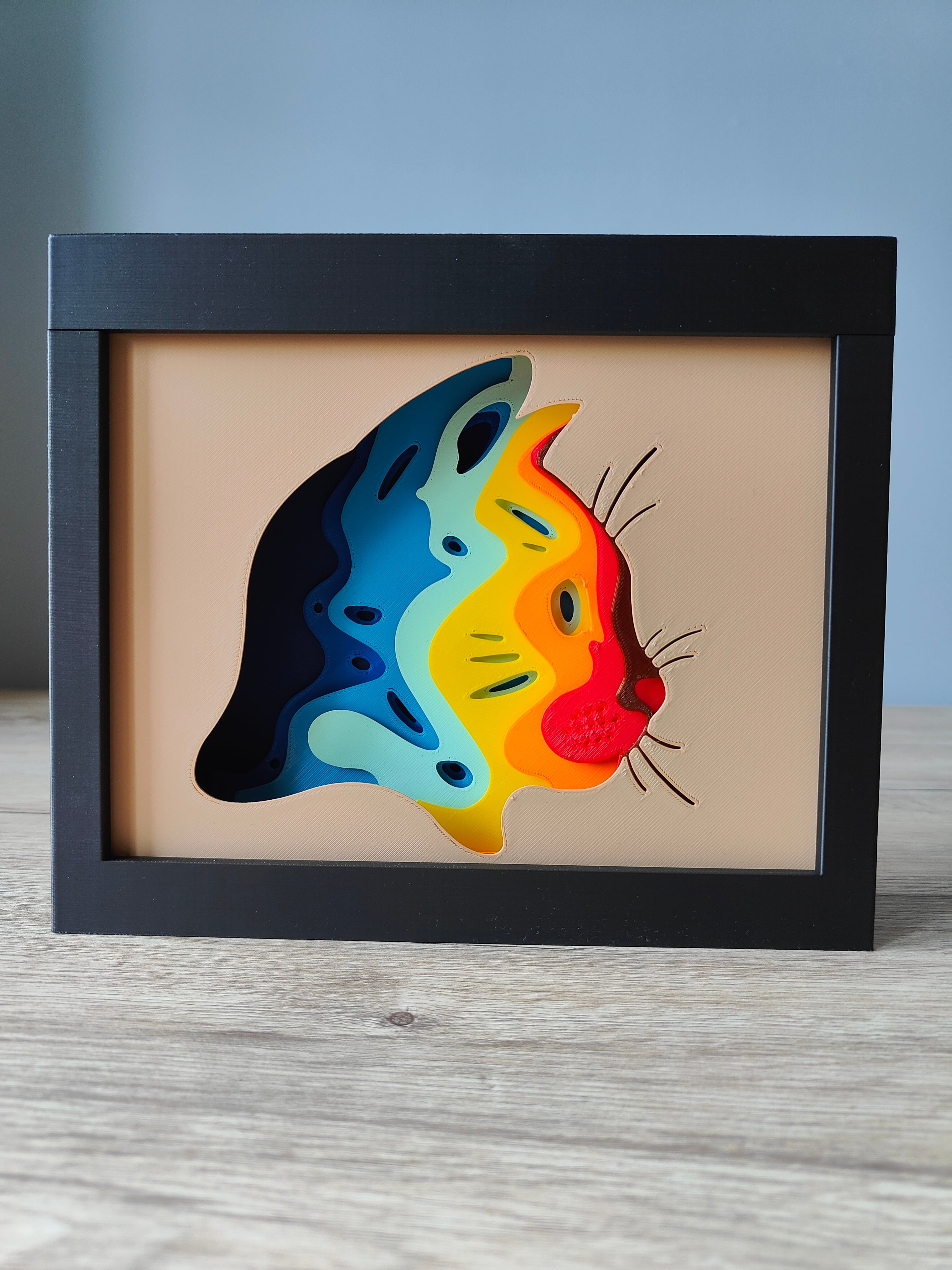 Wall Mountable Shadow Box 3d model