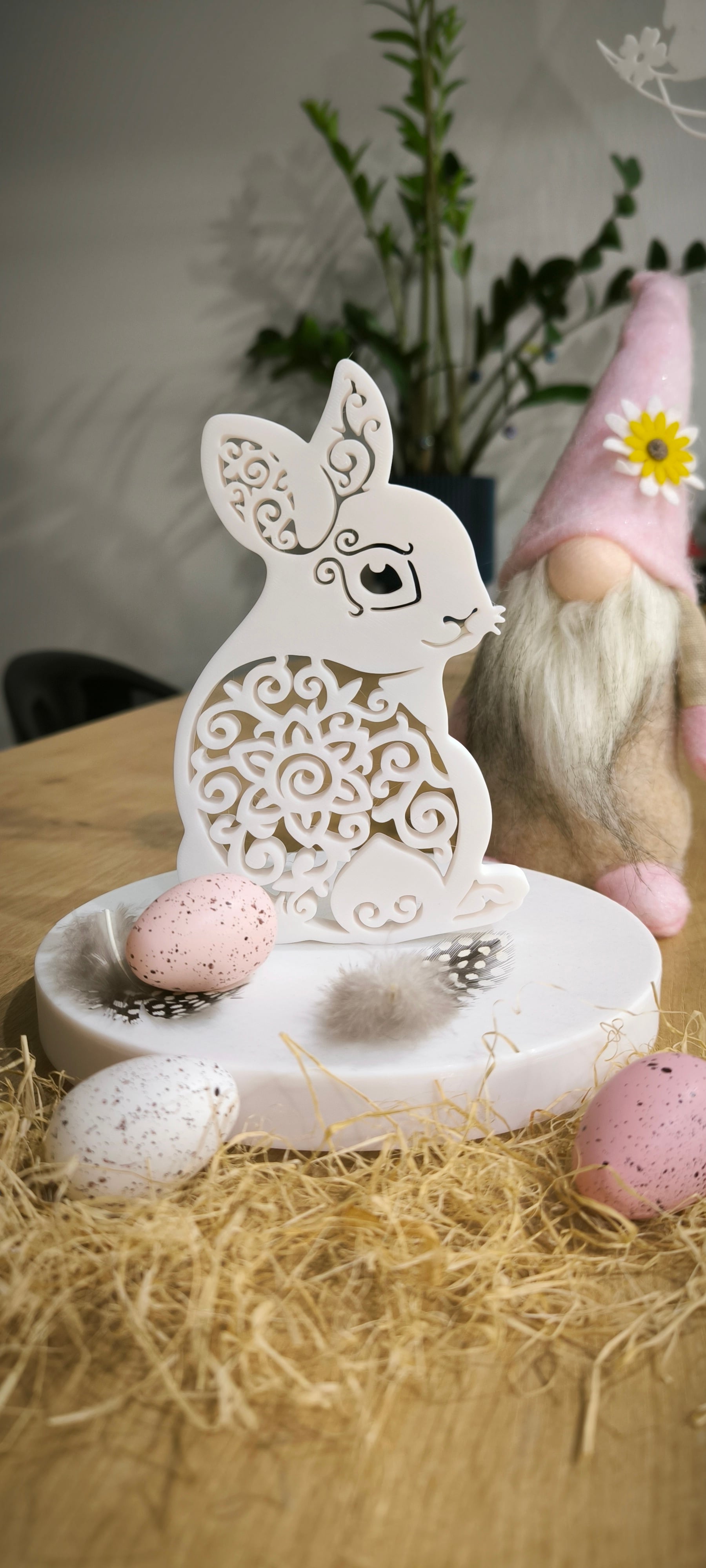 Easter Bunny Decoration 3d model