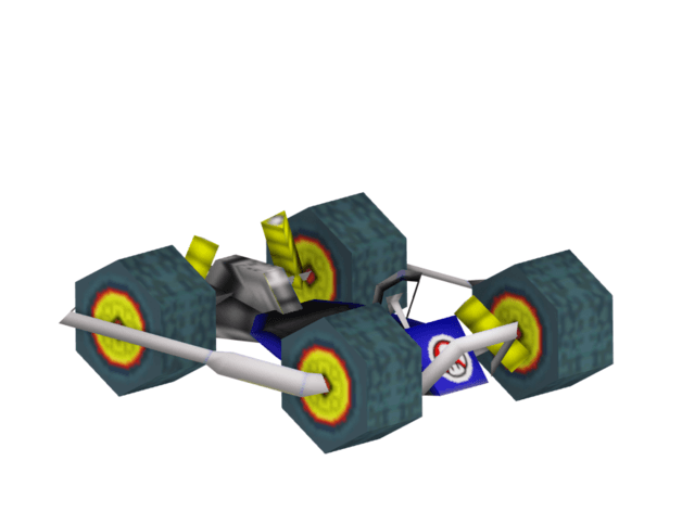 4-Wheel Cradle 3d model