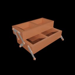 Makeup Box – Stylish & Practical Beauty Organizer 3d model