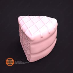 Piece of cake 3d model
