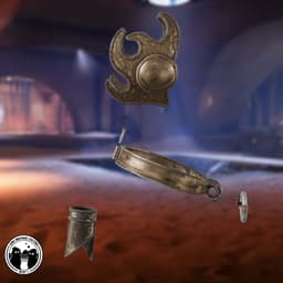 Hutt Slayer Leia Costume 3d model