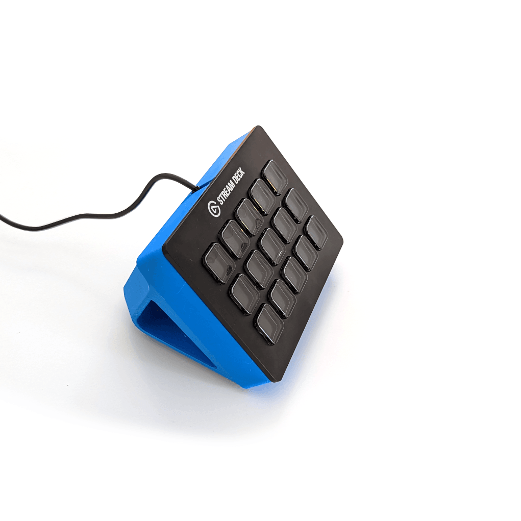Stream Deck Angled Base Upgrade 3d model
