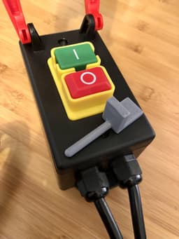 Paddle Switch Pin Lock 3d model