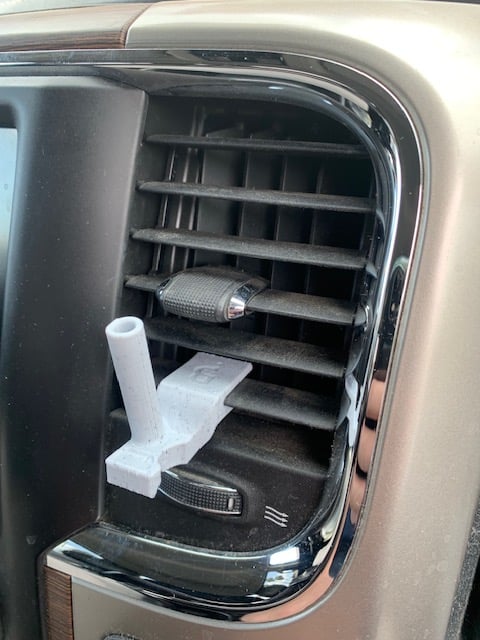 Lollypop Air Vent Holder 3d model