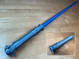 Obi-Wan's Replaceable Blade Lightsaber 3d model