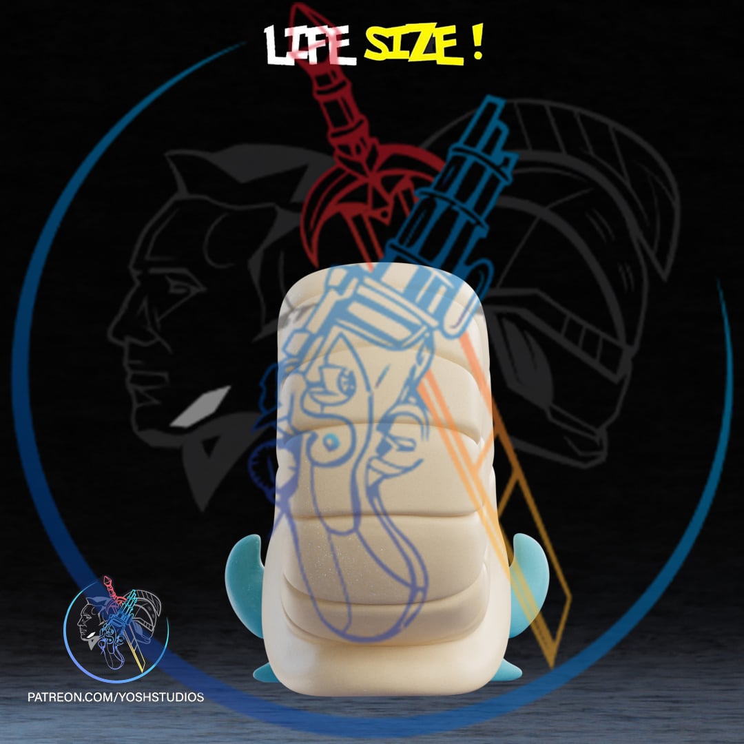 Life Size #138 3D Printer STL File 3d model
