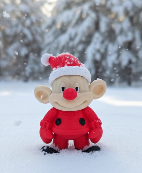 Cute Elf 3d model