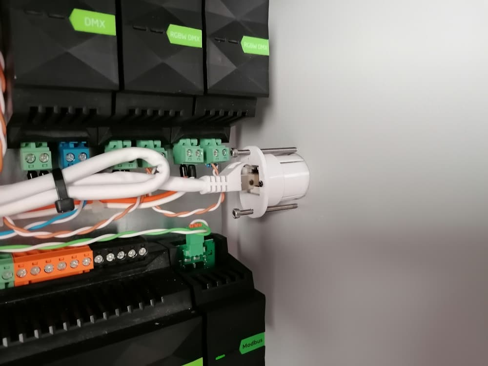 RJ45 wall mount coupler 3d model
