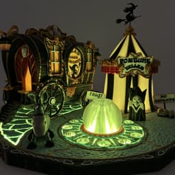 THE FORTUNE TELLER CARAVAN BUNDLE 3d model