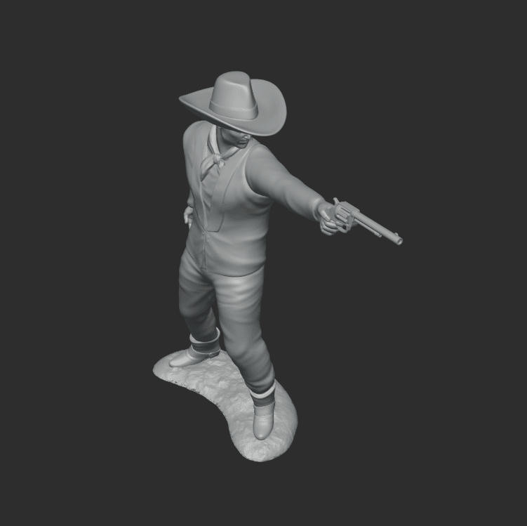 Toy Soldier Set: Cowboy 001 3d model