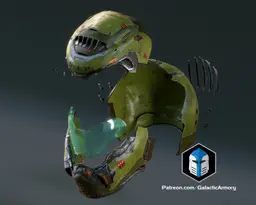 Doom Slayer Helmet - 3D Print Files 3d model