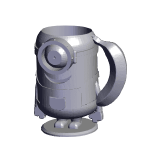 Blank Can Cup RETURNS! - Minion remix - 3d model