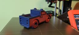toy truck print in place 3d model