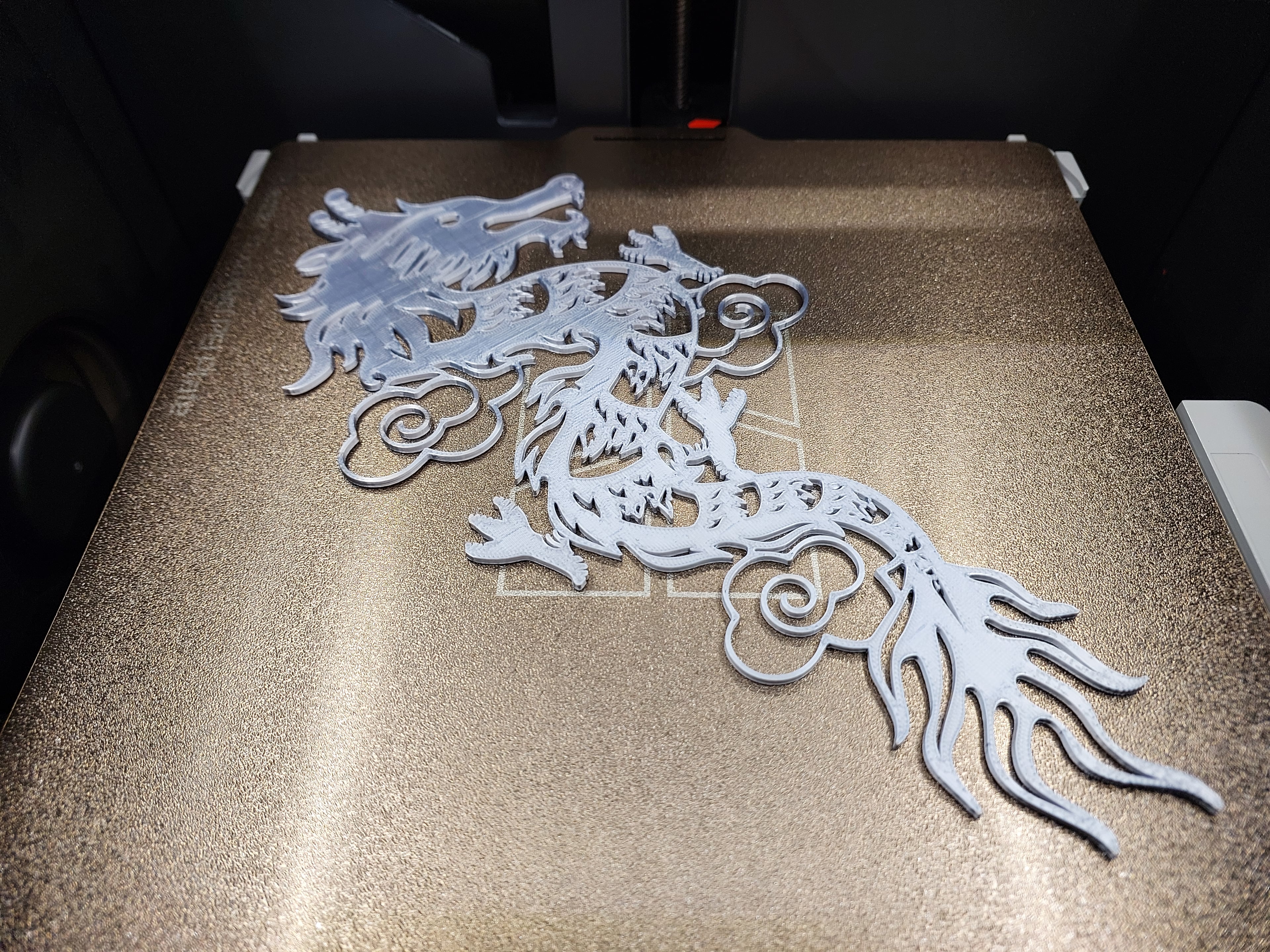 4 Layer Chinese Dragon 3d model