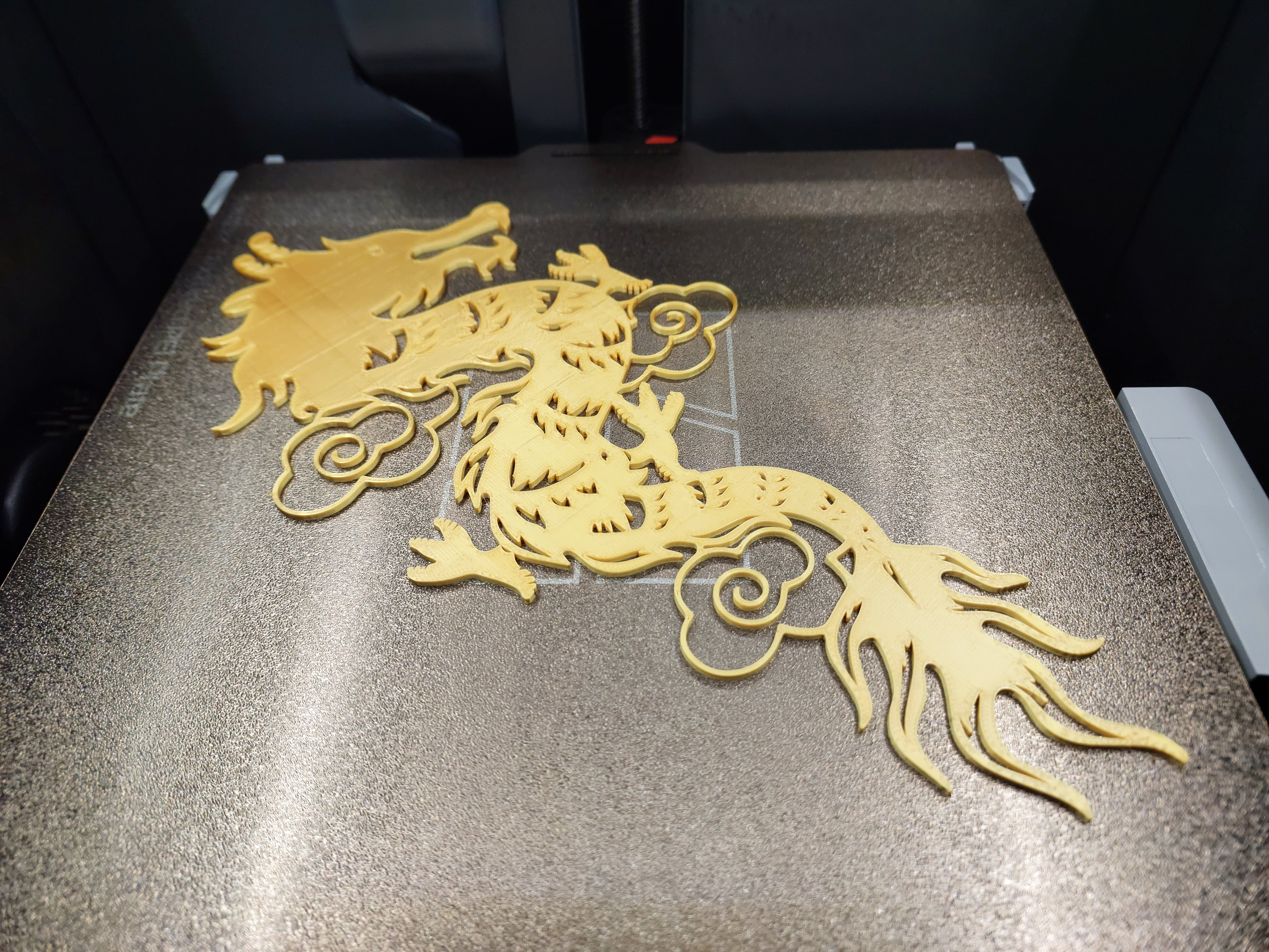 4 Layer Chinese Dragon 3d model