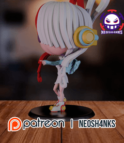 Uta Funko style 3d model
