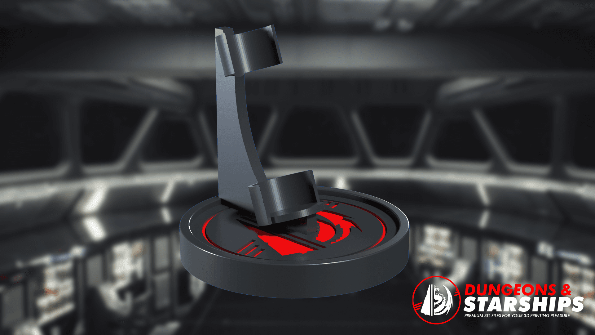 Lightsaber Stand 3d model