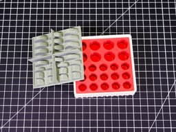 Blank Insert Reinforced Lids 3d model
