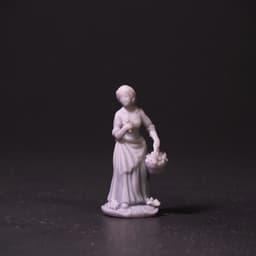 Village NPC Collection with Plinth 28mm Heroic 3d model