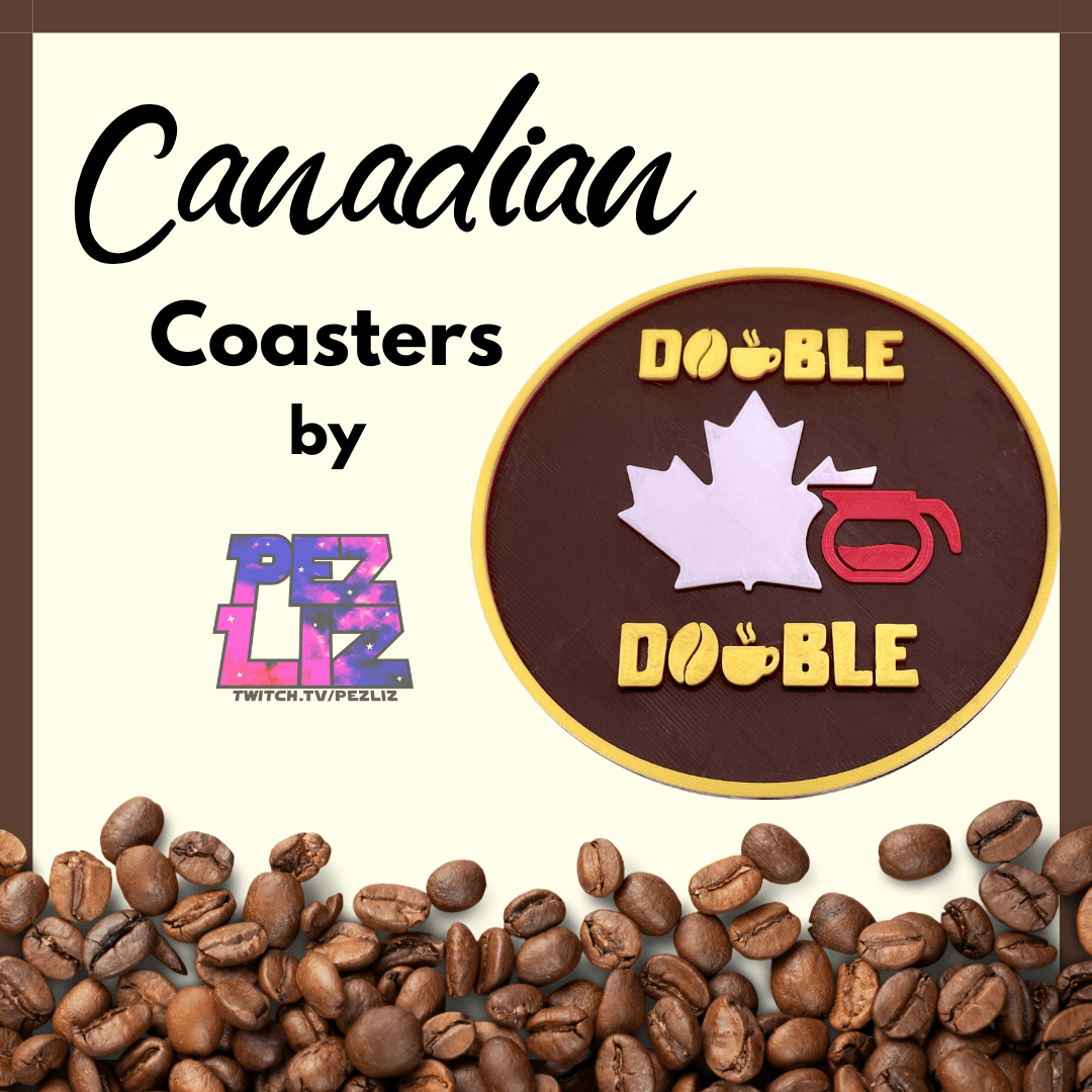 Canadian Double Double Coaster 3d model