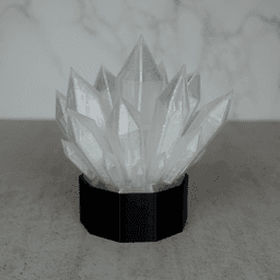 LED Crystal Light (Tea Light) 3d model